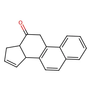 11,13,14,17-tetrahydrocyclopenta[a]phenanthren-12-one structure