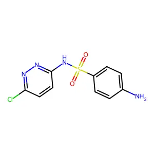 Sulfachloropyridazine structure