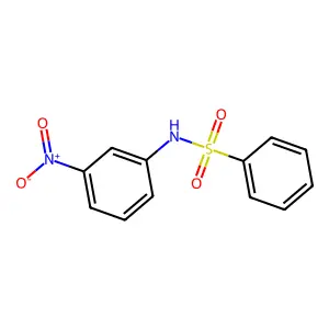 N-(3-Nitrophenyl)benzenesulfonamide structure