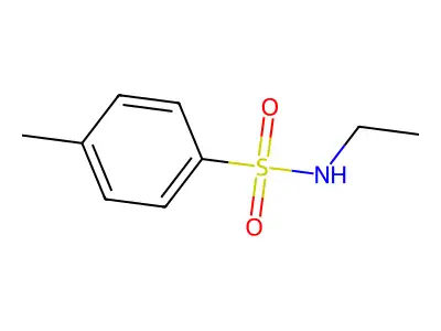N-Ethyl-4-methylbenzenesulfonamide structure
