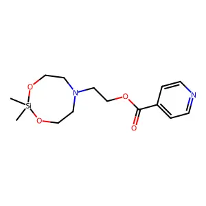 Compound C14H22N2O4Si structure