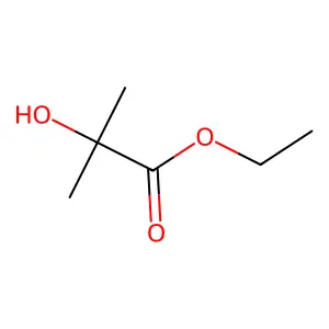 Ethyl 2-hydroxyisobutyrate structure