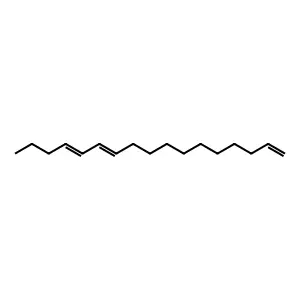 1,11,13-Heptadecatriene, (Z,E)- structure