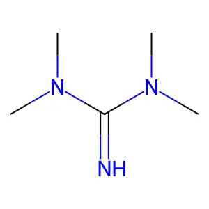 1,1,3,3-Tetramethylguanidine structure