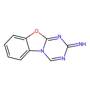 [1,3,5]triazino[2,1-b][1,3]benzoxazol-2-imine structure