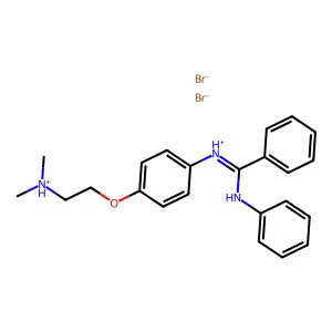 Compound C23H27Br2N3O structure