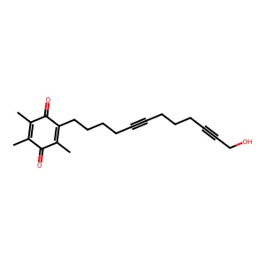 Compound C21H26O3 structure
