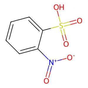 2-NITROBENZENESULFONIC ACID structure