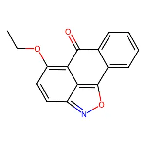 10-ethoxy-15-oxa-14-azatetracyclo[7.6.1.02,7.013,16]hexadeca-1(16),2,4,6,9,11,13-heptaen-8-one structure