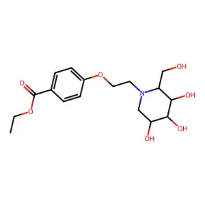 Emiglitate structure