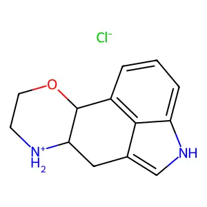 (+-)-trans-9-Oxaergoline hydrochloride structure