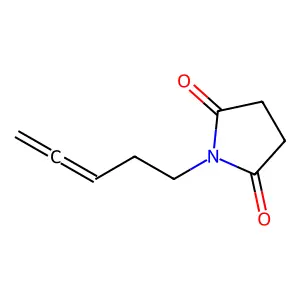1-(3,4-Pentadien-1-yl)-2,5-pyrrolidinedione structure