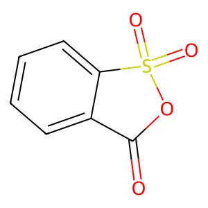 1,1-dioxo-2,1lambda6-benzoxathiol-3-one structure
