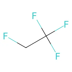 1,1,1,2-TETRAFLUOROETHANE structure