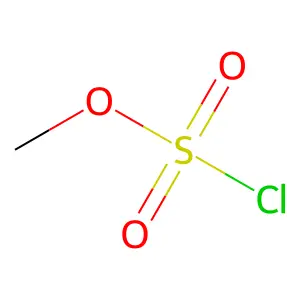 chlorosulfonyloxymethane structure
