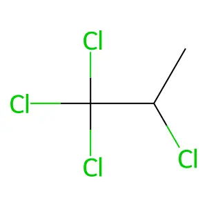 1,1,1,2-TETRACHLOROPROPANE structure