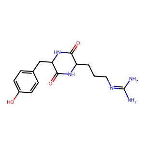 Cyclo(tyrosylarginyl) structure