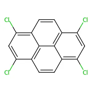 1,3,6,8-Tetrachloropyrene structure