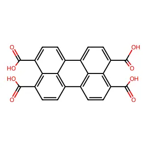 perylene-3,4,9,10-tetracarboxylic acid structure