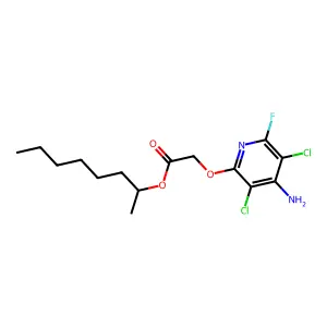 Fluroxypyr-meptyl structure