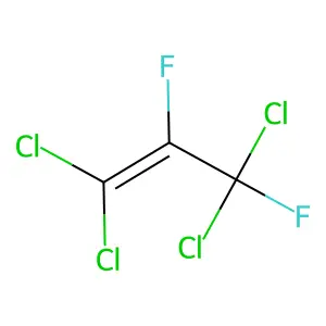 1,1,3,3-Tetrachloro-2,3-difluoro-1-propene structure