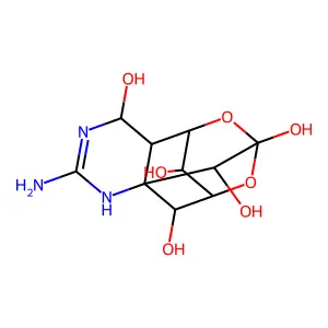 11-Nortetrodotoxin-6(R)-ol structure