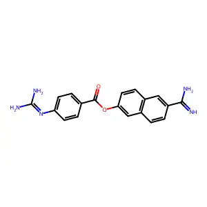 Nafamostat structure