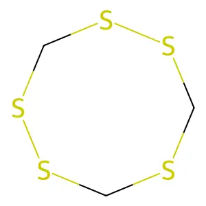 1,2,4,5,7-Pentathiocane structure
