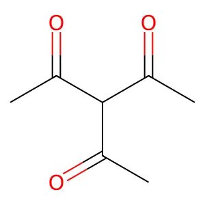 3-acetylpentane-2,4-dione structure