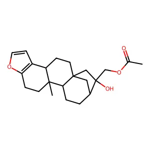 CAFESTOL ACETATE structure