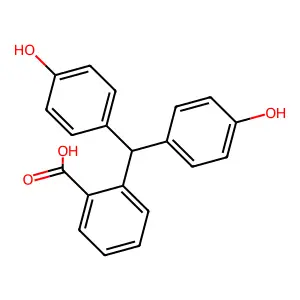Phenolphthalin structure