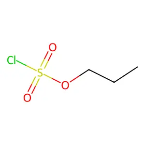 1-chlorosulfonyloxypropane structure