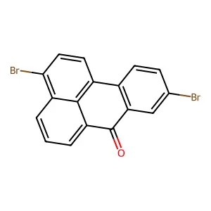 Compound C17H8Br2O structure