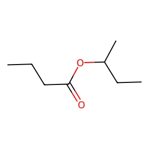 sec-Butyl butyrate structure