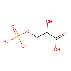 Compound C3H7O7P structure