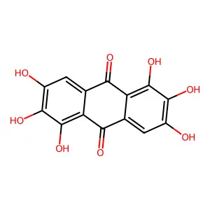 Rufigallol structure