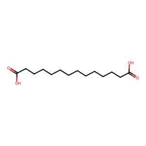 TETRADECANEDIOIC ACID structure