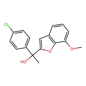 Compound C17H15ClO3 structure