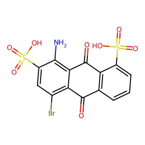Compound C14H8BrNO8S2 structure