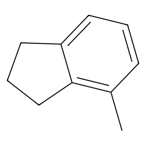 4-methyl-2,3-dihydro-1H-indene structure