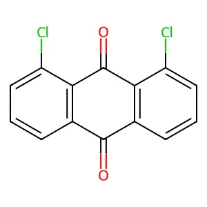 Compound C14H6Cl2O2 structure