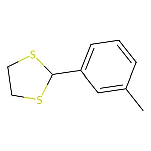 2-(m-Tolyl)-1,3-dithiolane structure