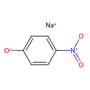 Sodium 4-nitrophenolate structure