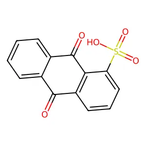 9,10-dioxoanthracene-1-sulfonic acid structure