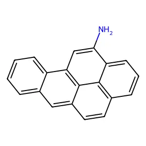 12-Aminobenzo(a)pyrene structure