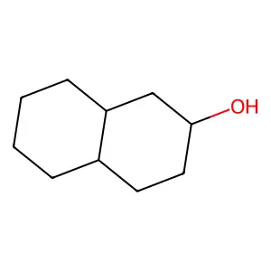 1,2,3,4,4a,5,6,7,8,8a-decahydronaphthalen-2-ol structure