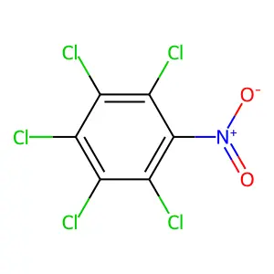 PENTACHLORONITROBENZENE structure