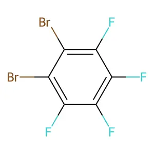 1,2-Dibromotetrafluorobenzene structure