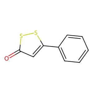 3H-1,2-Dithiol-3-one, 5-phenyl- structure