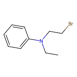 N-(2-bromoethyl)-N-ethylaniline structure
